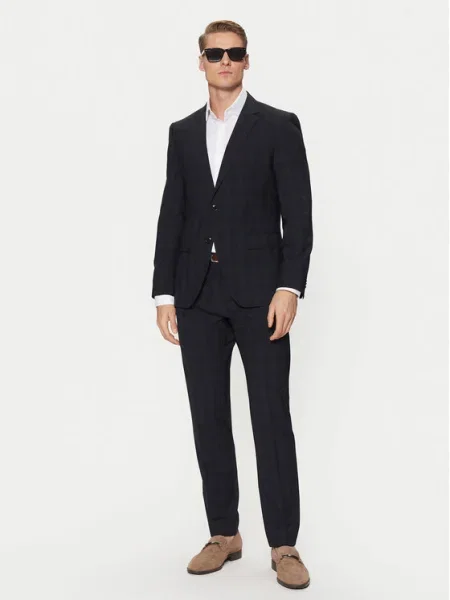 BOSS Костюм тъмносин