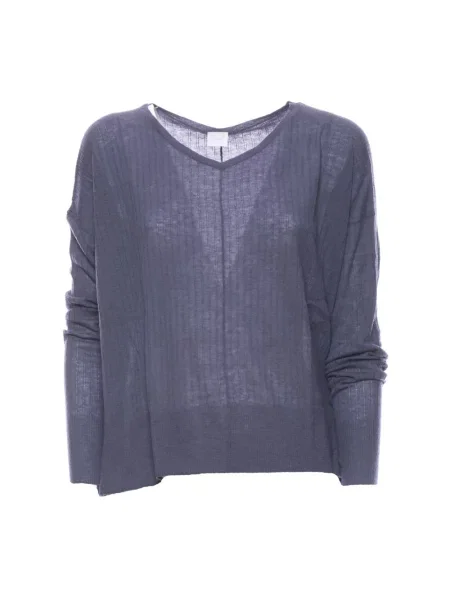 Sweter C.t.plage wełniany fioletowy
