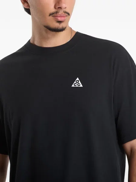 Tricou Nike alergare din fleece negru