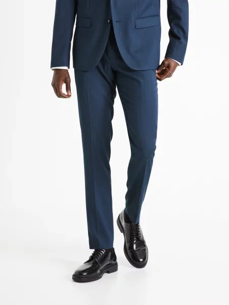 Pantaloni Celio albastru