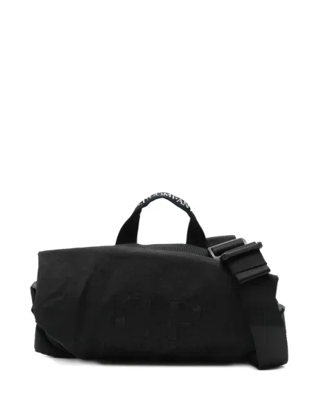 Curea C.p. Company cu broderie negru