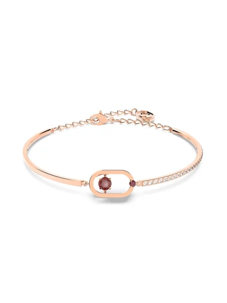 Bransoletka Swarovski różowa