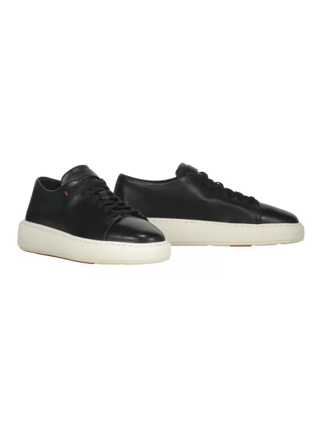 Sneakersy Santoni czarne