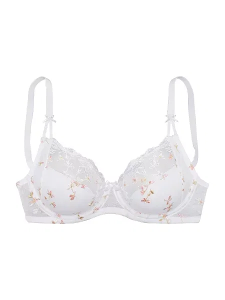 NUANCE Sutien bej alb