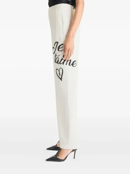 Pantaloni Cinq A Sept alb