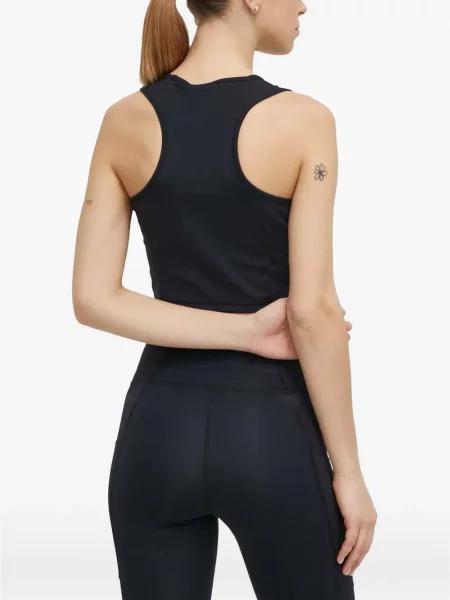 Decupat top Peak Performance negru