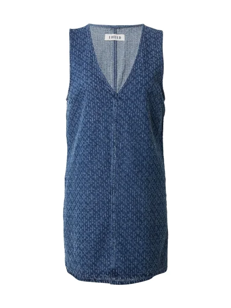 EDITED Rochie Xristina / denim albastru