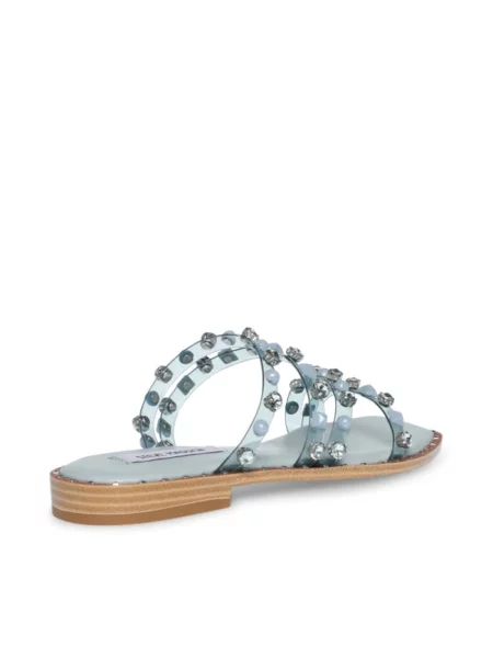 Klapki Steve Madden niebieskie
