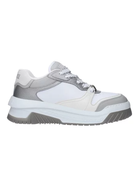 Sneakersy Versace Odissea skórzane wsuwane białe