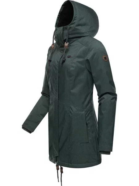Ragwear Palton de iarnă Tunned închis verde
