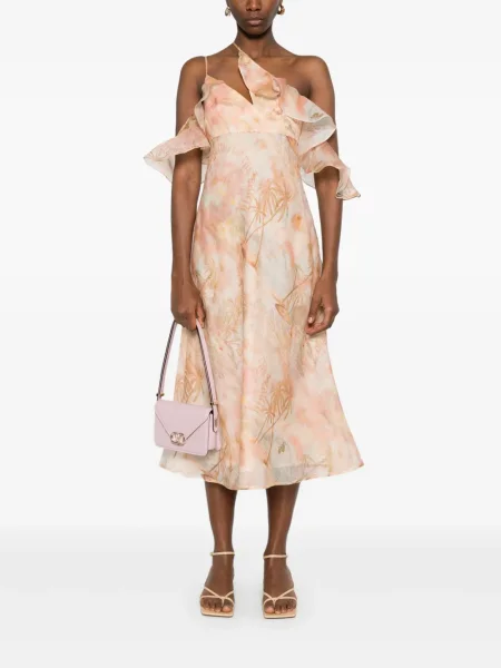 Rochie midi Zimmermann până la genunchi de costum