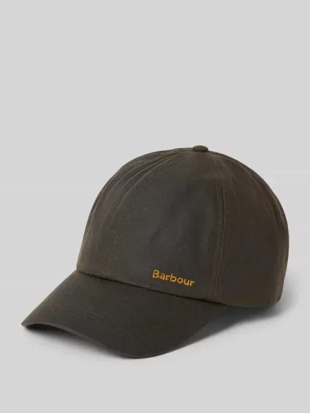 Czapka z daszkiem Barbour oliwkowa