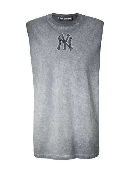 NEW ERA Tricou MLB NEYYAN gri deschis negru