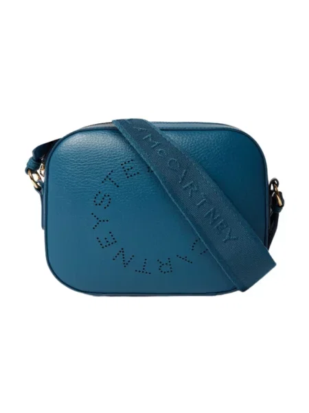 Torebka Stella Mccartney skórzana niebieska