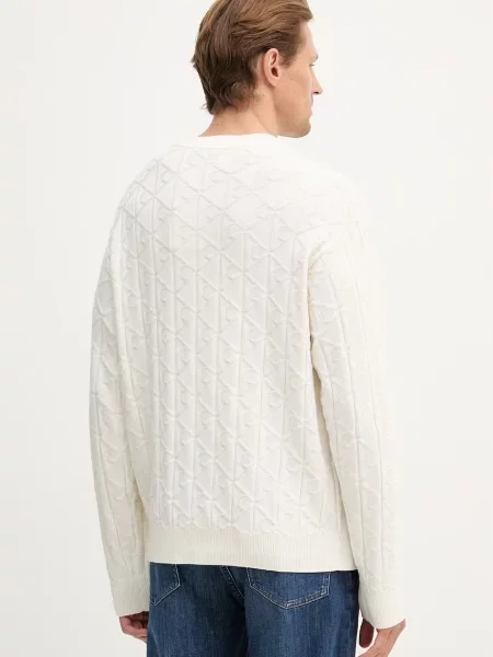 Calvin Klein Jeans sweter biały