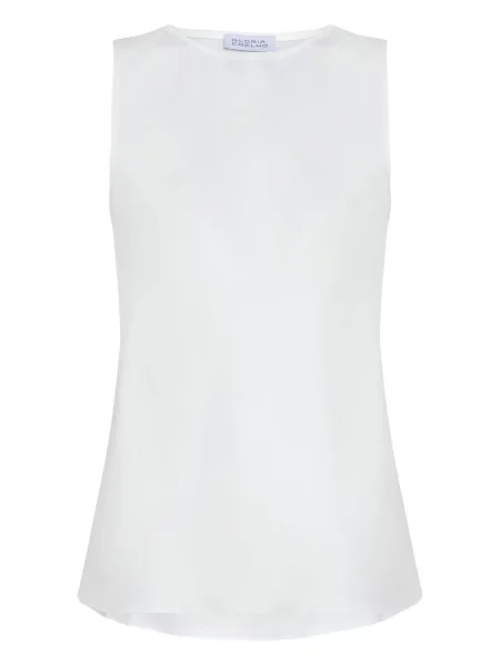 Top Gloria Coelho alb