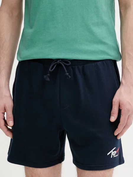 Kratke traper hlače Tommy Hilfiger Jeans plava