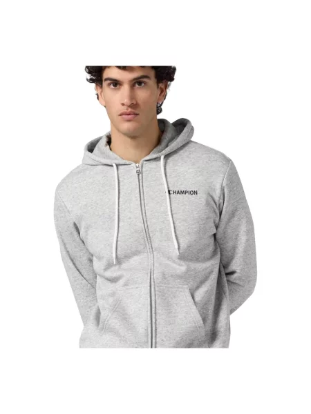 Bluza z kapturem Champion z kapturem szara
