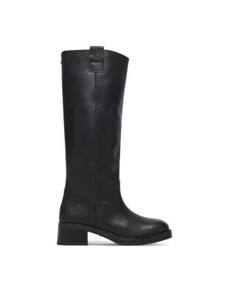 Steve Madden Μπότες Banner μαύρο