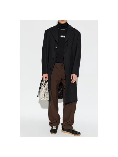 Sweter z golfem Mm6 Maison Margiela czarny