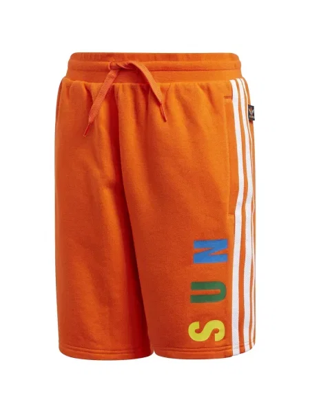 Szorty dziecięce Adidas pomarańczowe