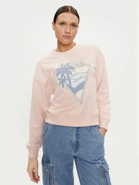 Guess Bluză roz