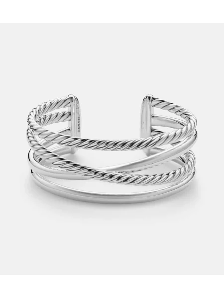 Brăţară David Yurman argintiu