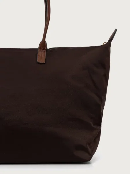 Tommy Hilfiger Torebka Popette Maxi Tote brązowy
