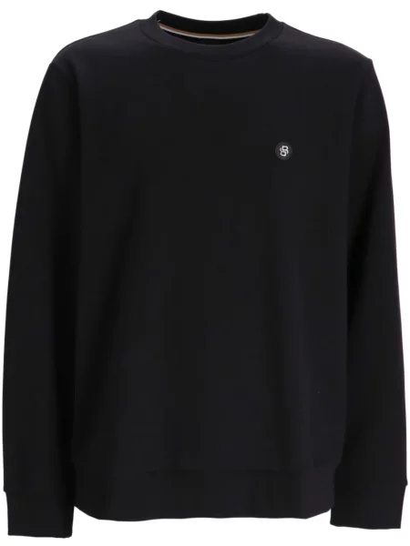 Hanorac crewneck Boss negru