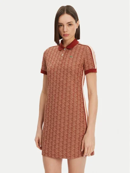 Lacoste Rochie de zi maro