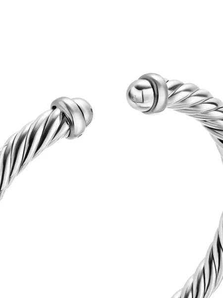 Brăţară David Yurman argintiu