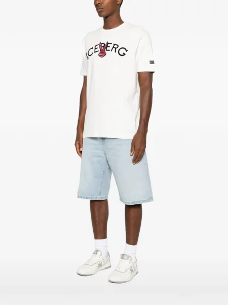 Tricou Iceberg cu autograf alb