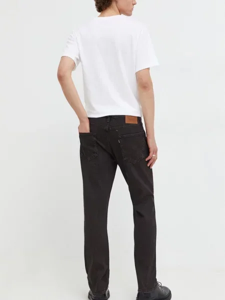 Kavbojke Levi's TAPER rjava modra