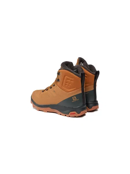 Trekking čevlji Salomon Outblast Thinsulate™ Climasalomon™ Waterproof rjava