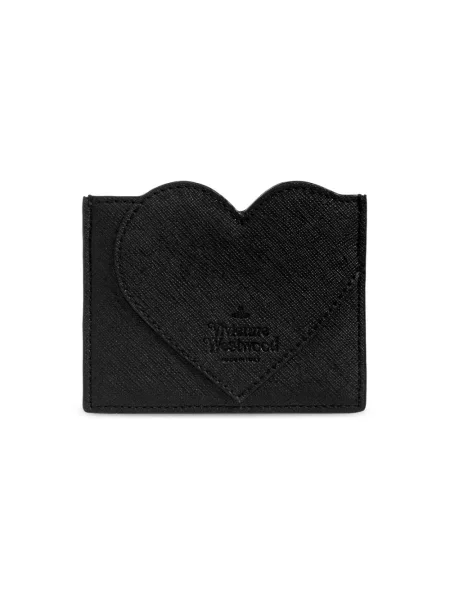 Portfel Vivienne Westwood w serca czarny