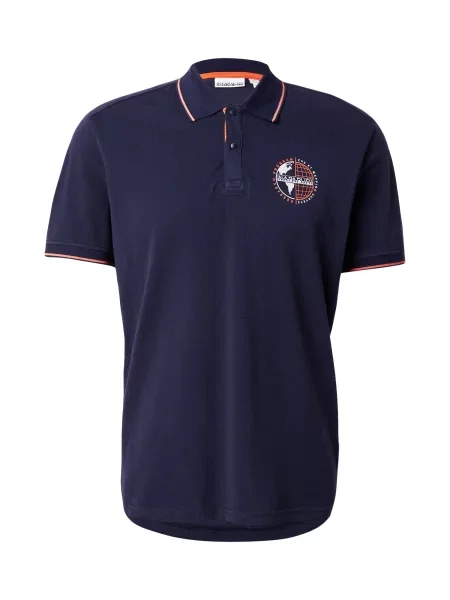 NAPAPIJRI Tricou ERIL bleumarin portocaliu