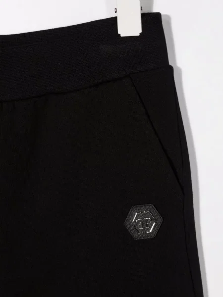 Spodnie dziecięce Philipp Plein czarne