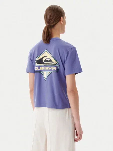 Quiksilver T-Shirt μωβ