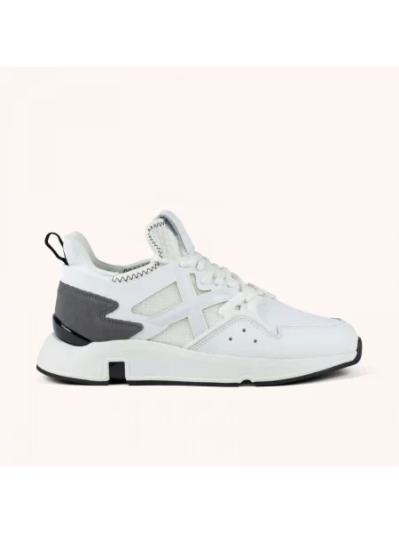 Sneakersy Munich skórzane białe
