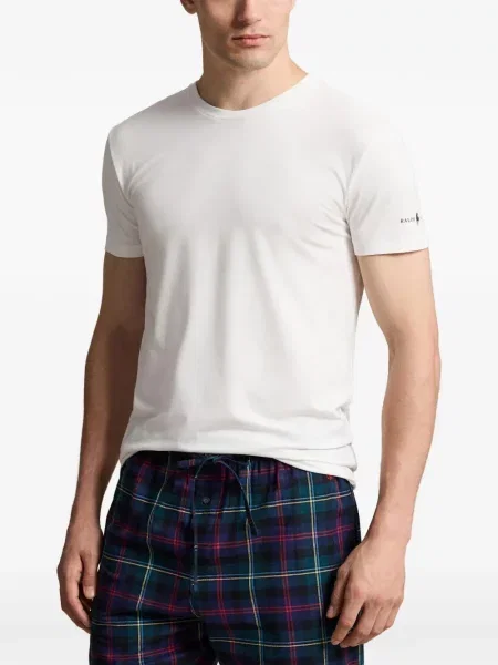 Ριγέ κάλτσες Polo Ralph Lauren από ζέρσεϋ με αυτόγραφο μπλε