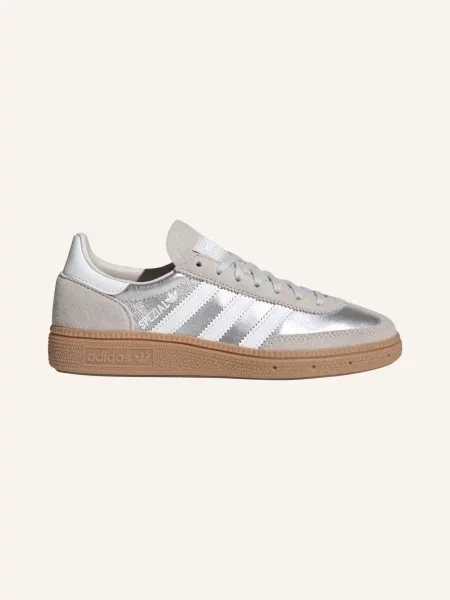 ADIDAS ORIGINALS Tenisky HANDBALL SPEZIAL šedobéžová / stříbrná bílá