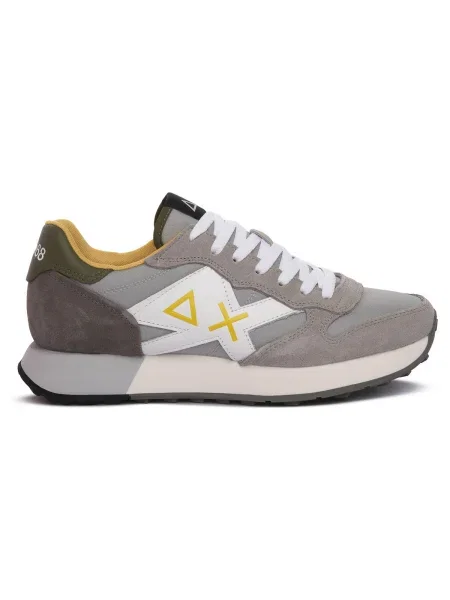 Pantofi Sun68 gri