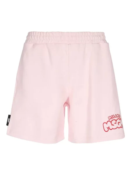 Шорти Msgm бродирани розово