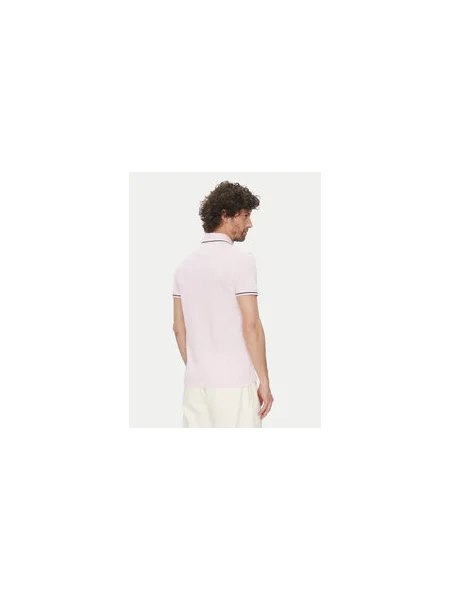 Tommy Hilfiger Pólóing Slim Fit rózsaszín