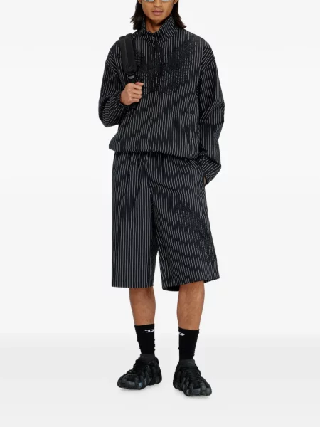Pantaloni scurți Diesel negru