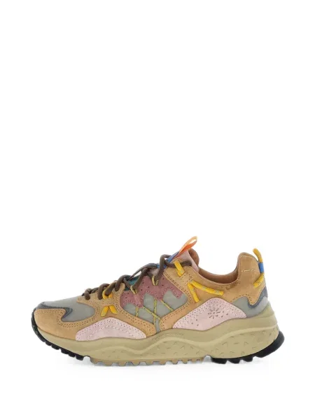 Sneakerși Flower Mountain maro
