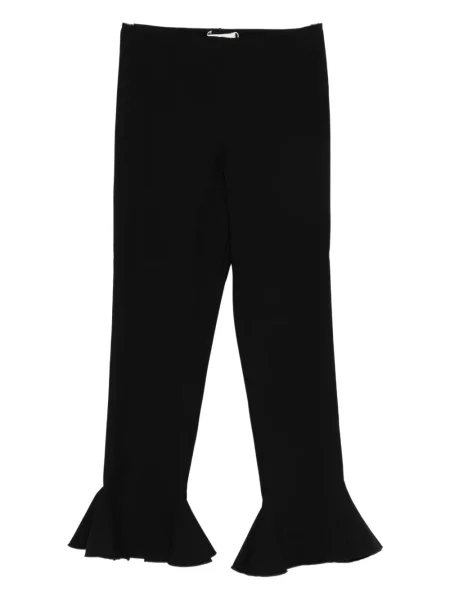 Legginsy Nensi Dojaka z falbankami czarne