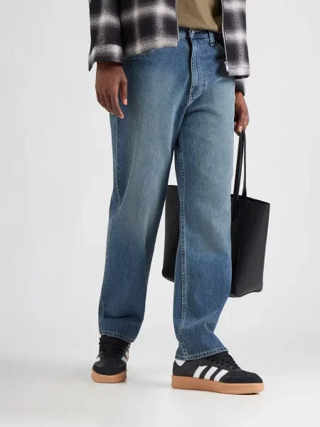 HOLLISTER Džíny džínovina modrá