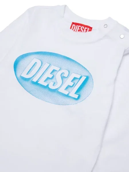 Koszulka dziecięca Diesel biała
