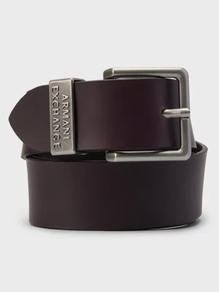 Ремінь Armani Exchange коричневий